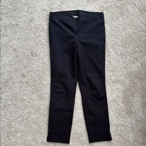 1901 Black Cropped Ankle Pants